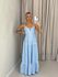 VESTIDO ANA CAROLINA ALÇA azul