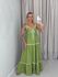 VESTIDO ANA CAROLINA ALÇA verde