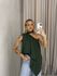 BLUSA ZOE GOLA ASSIMÉTRICA verde