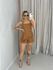 CONJUNTO EVA BLUSA ASSIMÉTRICA NUDE