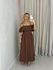 VESTIDO GIORGIA ALÇA MARROM