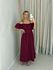 VESTIDO GIORGIA ALÇA VINHO