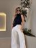 BLUSA ANA TEREZA GOLA MARINHO