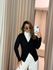 CARDIGAN TABATA BOTÕES PRETO
