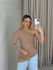 BLUSA ANNE NULA MANGA NUDE
