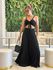 CONJUNTO FRANCINI PLISSADO PRETO