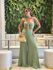 CONJUNTO FRANCINI PLISSADO VERDE