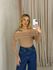 BLUSA CARMEN OMBRO A OMBRO NUDE
