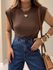 BLUSA BERENICE BASIC MARROM