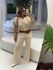 CONJUNTO TELMA Calça Areia