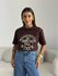 T-SHIRT JÉSSICA ESTAMPADA MARROM