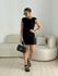 VESTIDO EDNA BABADO PRETO
