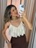 BLUSA MAYA ALÇA AREIA