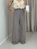 CALÇA MARIA EDUARDA PANTALONA CINZA
