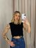 BLUSA GABI CAVADA PRETA