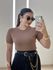 BLUSA YANE TRICOT CAPUCCINO 