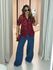 CAMISA ANA MARIA RENDA VINHO