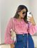BLUSA SANDRA DETALHE ROSA