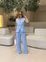 CONJUNTO MARCELLI CALÇA AZUL