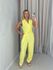 MACACÃO NATASHA CINTO AMARELO