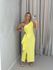 VESTIDO SILVANA NULA MANGA AMARELO