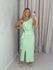 VESTIDO SILVANA NULA MANGA VERDE