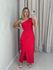 VESTIDO SILVANA NULA MANGA VERMELHO