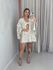 CONJUNTO PAULA TOP Kimono NUDE ESTAMPADO