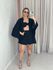 CONJUNTO PAULA TOP Kimono preto