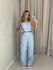 CONJUNTO NINA CALÇA CROPPED AZUL