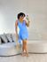 VESTIDO MONICA AMARRAÇÃO azul
