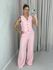 CONJUNTO VIRGÍNIA Calça Rosa