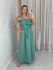 VESTIDO THAIS ALÇA FAIXA MILITAR