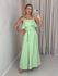VESTIDO THAIS ALÇA FAIXA VERDE