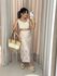 CONJUNTO PIETRA SAIA RENDA CROPPED MARFIM