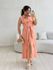 VESTIDO MORGAN BOTÕES PÊSSEGO