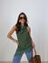 BLUSA MARIA CLARA ASSIMÉTRICA VERDE