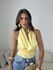 BLUSA FÁTIMA ACETINADA AMARELA