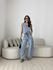 CONJUNTO CIBELE COLETE CALÇA JEANS CLARO