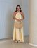 VESTIDO HANNA LONGO YELLOW BUTTER