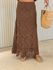SAIA SERENA CROCHÊ MARROM