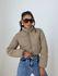 PUFFER LINETE CANELADA NUDE