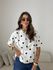 BLUSA ARIEL POÁ OFF/PRETO