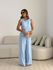 CONJUNTO VALEN CINTO FLOR AZUL