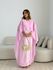 VESTIDO MARRIE ACETINADO ROSA