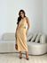 VESTIDO SANDRINHA FENDA NUDE