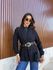 BLAZER SUELEN OVER PRETO