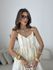 BLUSA FABIOLA ALCINHA AREIA