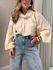 BLUSA PALOMA MANGA LONGA CREME