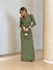 VESTIDO AURORA CF LONGO VERDE